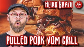 Pulled Pork Grill 🔴🔥 Holy Trinity BBQ [upl. by Pokorny]