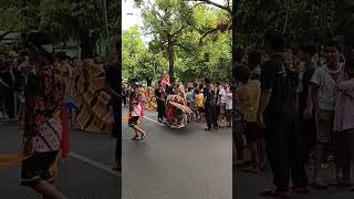 Barongan singo wekasan kirab tebokan kaliputu kudus [upl. by Venator]