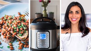 HOW TO COOK BEANS IN THE INSTANT POT [upl. by Misty]