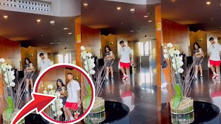 FILTRAN IMÁGENES DE ANUEL AA Y YAILIN LA MÁS VIRAR SALIENDO DE UN HOTEL EN MIAMI 😱 [upl. by Aicilic]