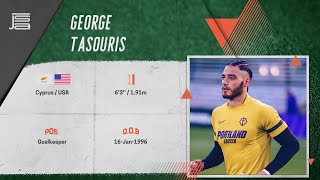 🇨🇾🇺🇸 George Tasouris  Portland Pilots Goalkeeper Highlights [upl. by Ydnyc]