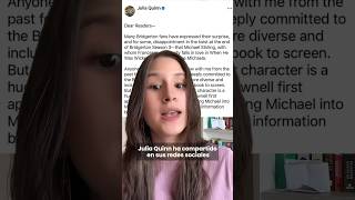 Julia Quinn habla sobre Michaela Starling🥲  bridgerton bridgertonscandal bridgertonedit [upl. by Melleta310]