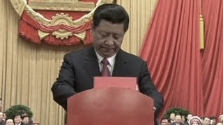 Xi Jinping Elected President of China [upl. by Auberta]