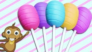 How To Make Easy Playdough Lollipops [upl. by Asylem]