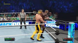 Logan Paul cant believe the RKO of the Viper Randy Orton Smackdown 2K23 [upl. by Fougere]