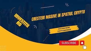 Cresteri masive in spatiul crypto [upl. by Suryc]