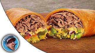 Subways Chipotle Southwest Steak Wrap  Food Review [upl. by Mikkanen545]