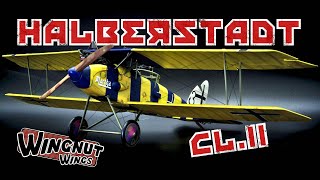 Wingnut Wings  132 Halberstadt Clii  Full Build [upl. by Ardnuassac85]