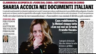 RASSEGNA STAMPA 23 MAGGIO 2024 QUOTIDIANI NAZIONALI ITALIANI PRIME PAGINE DEI GIORNALI DI OGGI [upl. by Misti234]