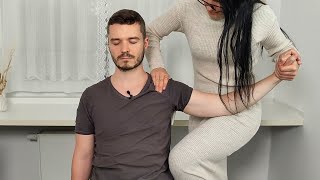 ASMR Chiropractic Adjustment  Manual Therapy [upl. by Evets]