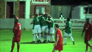 Harrow Borough v Hendon  9th September 2013 [upl. by Ylrad582]