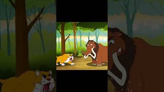 Woolly Mammoth vs Animal Lion Tiger Bear By Wild Battles [upl. by Corydon]