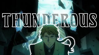 AMV Bungou Stray Dogs  Thunderous [upl. by Ellessig]