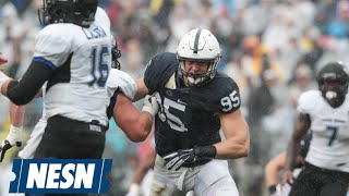 2016 NFL Draft Profile Carl Nassib DE PSU [upl. by Sabsay735]