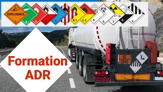 Formation ADR transport marchandises dangereuses  la classification marchandises et les étiquettes [upl. by Adnaerb475]