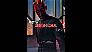 Darth Maul VS Ahsoka Tano TCWS7 starwars 1vs1 [upl. by Kinch]