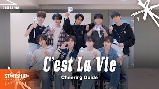 CRAVITY 크래비티 Cest La Vie Cheering Guide Cest La Vie 응원법 [upl. by Mitchiner]