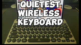 The quietest Bluetooth Keyboard ever  I bought a keyboard with a unique twist [upl. by Merrill452]