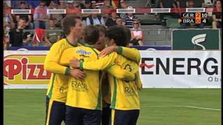 2011 IFA Faustball WM Halbfinale Deutschland vs Brasilien [upl. by Eecyac]