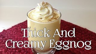 Eggnog Recipe nonalcoholic  Peaches and Cream [upl. by Wallace]