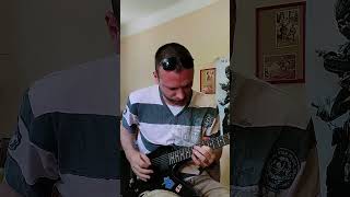 nervosa guided by evil solo metal guitarcover [upl. by Richart]