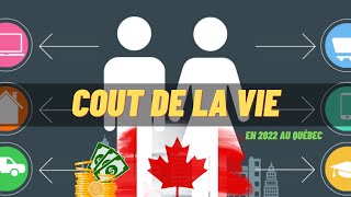 Le coût de la vie au Québec en 2022 [upl. by Cyndy995]