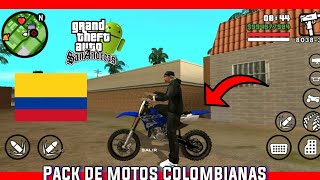 💥PACKS DE MOTOS SIN DFF NI TXD PARA GTA SA ANDROID 🇨🇴 FtGTASAANDROID LINK DIRECTOS [upl. by Nuajed678]