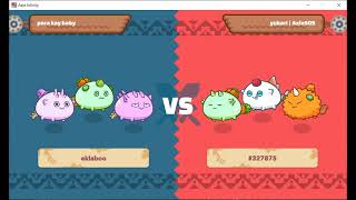 RRP VS ABP  AXIE INFINITY GAMEPLAY [upl. by Rosalyn]