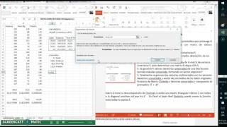 DISTRIBUCIÓN NORMAL MULTIVARIADA EN EXCEL GENERACIÓN DE VECTORES ALEATORIOS [upl. by Oimetra]