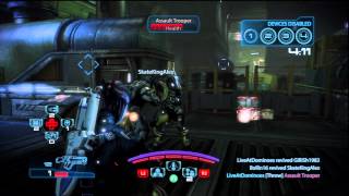 Mass Effect 3 Graal Spike Thrower Gameplay [upl. by Morvin538]