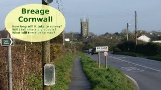 Surveying and mapping Breage Cornwall [upl. by Nivlag842]