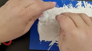 Creating Texture with Gesso [upl. by Anaitsirk]