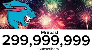 MrBeast 300 Million Subscribers LIVE Countdown [upl. by Innus]