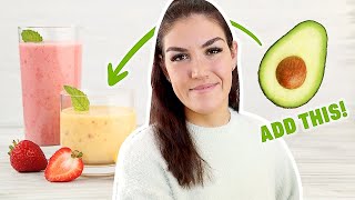 5 Ingredients to Make Your Smoothie Blood Sugar Friendly Avoid the Spike [upl. by Coray]