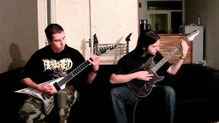 All That Remains  The Weak Willed  2 Guitars Cover [upl. by Tobit]