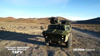 Textron Systems Tactical Armoured Patrol Vehicle TAPV [upl. by Berton]