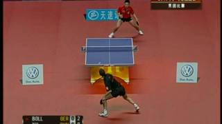 China vs World 2010 Xu XinTimo Boll [upl. by Mar795]