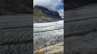 glacier switzerland aletsch mountain hiking nature [upl. by Tomkin]