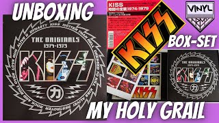 Mein Holy Grail 😍 KISS The Originals 1974  1979 Japan Vinyl Box Set Limited Edition  Unboxing [upl. by Bowlds]