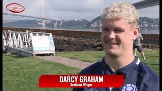 DARCY GRAHAM INTERVIEW AHEAD OF THE SCOTLAND v GEORGIA GAME [upl. by Milak]