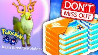 CLAIM A FREE SHINY WYRDEER 5 free Raid passes amp Best Counters in Pokemon GO [upl. by Notsob]