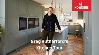 Greg Rutherfords Howdens Kitchen Makeover Tour [upl. by Knutson]