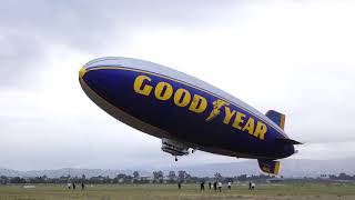 Goodyear Blimp N10A Tustin Hangars to Carson [upl. by Hoppe]