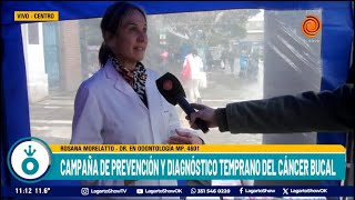 Campaña de prevención y diagnóstico temprano del cáncer bucal [upl. by Aidil]