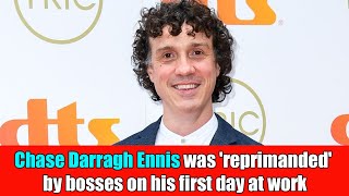 The Chase star Darragh Ennis was reprimanded by bosses on his first day at work [upl. by Brander]