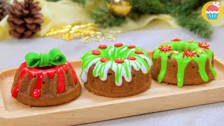 Mini Bundt Cake  ChristmasCake Shorts By Nyam Nyam [upl. by Aralomo]