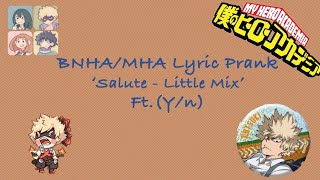 Say My Name  MHABHNA Lyric Prank ft YN [upl. by Anemij]