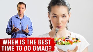 When is the Best Time to Do OMAD One Meal A Day  Dr Berg on Intermittent Fasting [upl. by Sida]