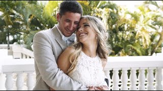 Sarah amp Chase  Hyatt Rose Ziva Wedding Video  Montego Bay Jamaica [upl. by Nolyarb474]