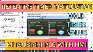 การใช้คำสั่ง Counter PLC Mitsubishi [upl. by Neras]